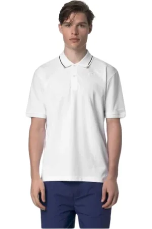 K-Way Top, Herre, Hvid, 2XL, Herre Polo Simor Piqué