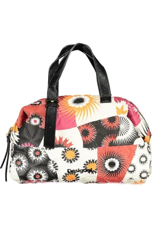 Desigual Taske, Dame, Flerfarvet, ONE SIZE, Uld, Sort damehåndtaske med justerbar rem