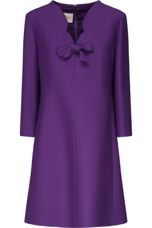 VALENTINO GARAVANI Kjole, Dame, Lilla, S, Elegant Abito Kjoler