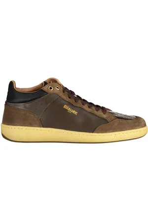 Blauer Sko, Herre, Flerfarvet, 46 EU, Læder, Brun Læder Herre Sneaker
