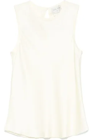 FORTE FORTE Top, Dame, , M, Gul Top Slidstærk Garderobe Chic Elegance