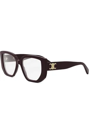 Céline Tilbehør, unisex, Rød, 53 MM, Triomphe Briller Topkvalitet Original Service