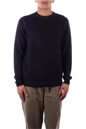 Paul & Shark Strik, Herre, Blå, XL, Uld, Blå Yachting Logo Sweater
