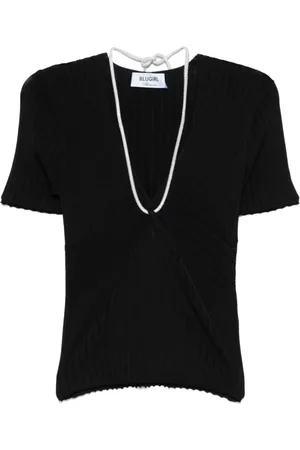 Blugirl Strik, Dame, Sort, M, Sort Sweater Kollektion