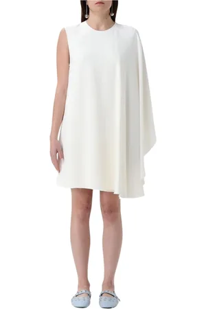 Stella McCartney Kjole, Dame, Hvid, M, Elegant Hvid Mini Kjole