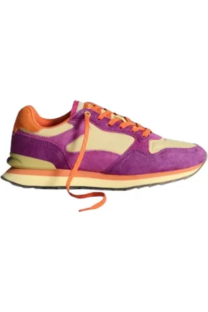 HOFF Sko, Dame, Lilla, 41 EU, Retrostil Farverige Sneakers
