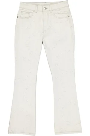 Stella McCartney Jeans, Dame, Grå, W25, Flared jeans