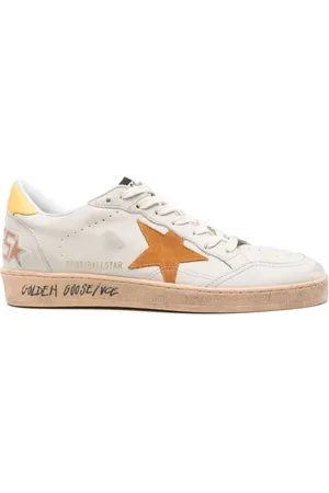 Golden Goose Sko, Herre, Hvid, 44 EU, Læder, Ball Star Sneakers