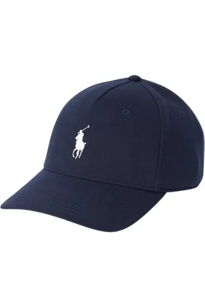 Ralph Lauren Tilbehør, Herre, Blå, ONE SIZE, Bomuld, Marineblå Baseballkasket