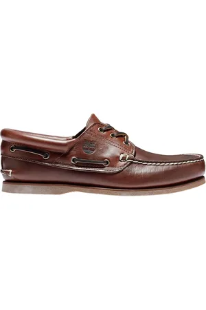 Timberland Sko, Herre, Brun, 41 1/2 EU, Læder, Klassisk Båd Lædersko Brun