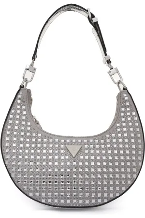 Guess Taske, Dame, Grå, ONE SIZE, Polyester, Smykke Mini Taske med Top Håndtag
