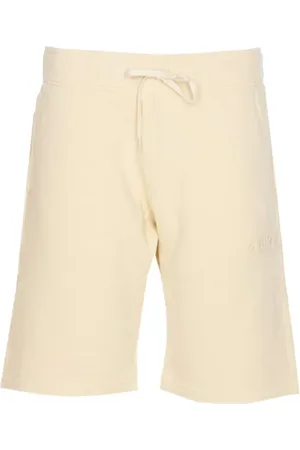 Autry Shorts, Herre, , L, Bomuld, Jersey Cream Shorts med elastisk talje