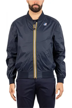 K-Way Jakke, Herre, Blå, 2XL, Uld, Herre Letvægtsjakke