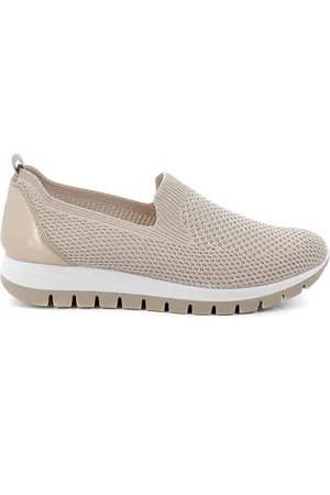 IGI&CO Sko, Dame, , 38 EU, Læder, Strikket Slip-Ons i -Stof