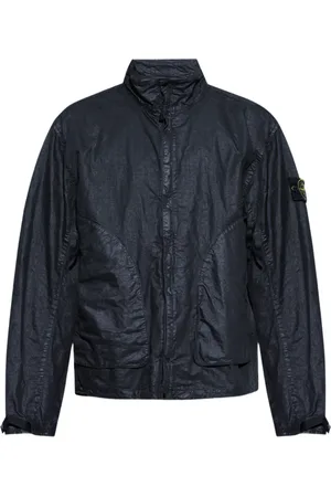 Stone Island Jakke, Herre, Blå, L, Nylon, Nylon Panama-Tc Jakke Blå