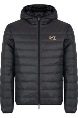 EA7 Jakke, Herre, Sort, L, Letvægts Dunjakke Sort