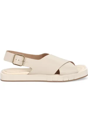 Paloma Barceló Sko, Dame, , 40 EU, Læder, Ivory Dame Sandal til Ss25