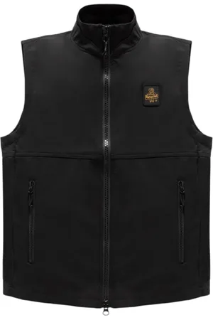 RefrigiWear Jakke, Herre, Sort, M, Uld, Sort Ærmeløs Vest til Mænd
