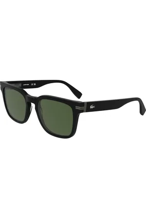 Lacoste Tilbehør, Herre, Sort, 54 MM, Uld, Stilfulde solbriller i sort