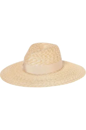 Borsalino Tilbehør, Dame, , L, Elegant Cream Straw Hat