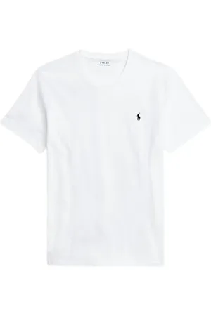 Ralph Lauren Top, Herre, Hvid, XL, Bomuld, Polo T-shirt