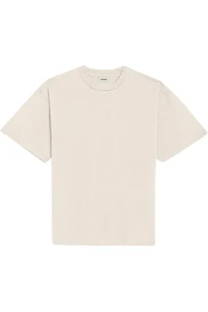 A PAPER KID Top, Herre, , L, Bomuld, Perle Tekst Kortærmet Bomuld T-shirt