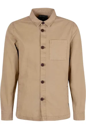 Barbour Skjorte, Herre, , M, Bomuld, Vasket Bomuld Overshirt