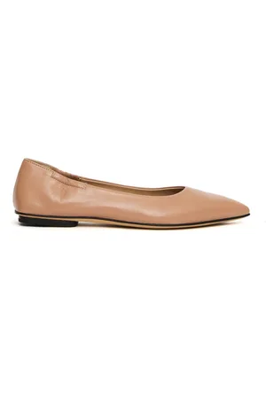 Pomme D´Or Sko, Dame, , 38 EU, Læder, Naturlæder Ballerina Sko
