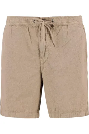 Barbour Shorts, Herre, , S, Bomuld, Afslappede Seersucker Shorts i Vasket Sten
