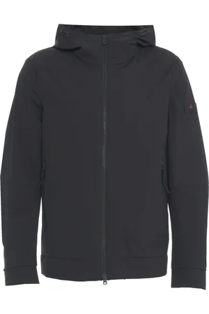 Peuterey Jakke, Herre, Sort, 2XL, Sort vandafvisende jakke Svalbard