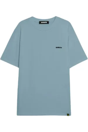 BARROW Top, Herre, Blå, S, Bomuld, Jersey T-shirt i Corydalis