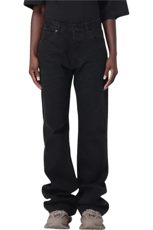 Balenciaga Jeans, Dame, Sort, W27, Uld, Sorte Kvinders Jeans Stilfulde og Tidløse