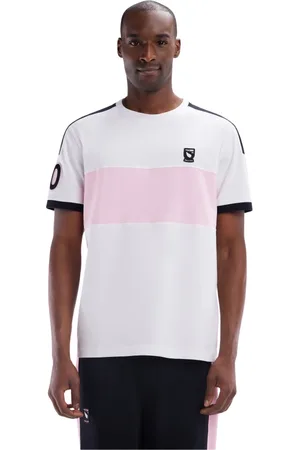 Eden Park Top, Herre, Flerfarvet, 3XL, Bomuld, T-shirt New Zealand i hvid bomuld afslappet pasform
