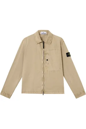 Stone Island Jakke, Herre, , XL, Bomuld, Børstet bomuldskanvas 