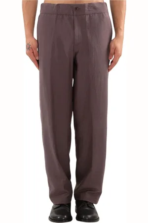 COSTUMEIN Bukser, Herre, Rød, XL, Uld, Snøre Pyjamasbukser