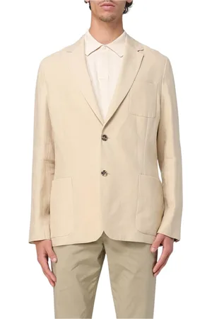 Paul Smith Jakke, Herre, , L, Linned, Linned Blazer med Lommer