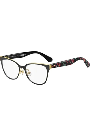 Kate Spade Tilbehør, unisex, Sort, 52 MM, Uld, Sort Guld Brillestel Vandra