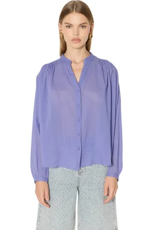 Berenice Bluser & Skjorter, Dame, Lilla, XS, Bomuld, Cassandra Chemise lilla