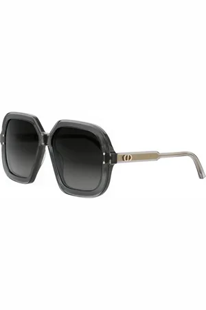 Dior Tilbehør, Dame, Gul, 57 MM, Uld, Stilfulde Highlight Briller