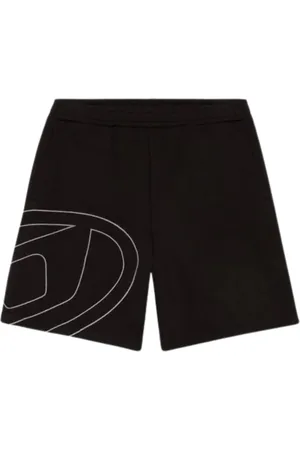 Diesel Shorts, Herre, Sort, M, Bomuld, Crow Megoval Shorts i Dyb Sort