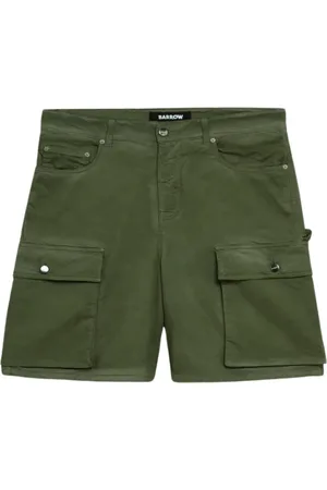 BARROW Shorts, Herre, Grøn, W30, Bomuld, Cargo Shorts Militærgrøn Multitaske