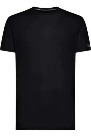 RRD Top, Herre, Blå, M, Bomuld, Blå Sort Crepe Shirty