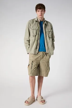 Parajumpers Jakke, Herre, Grøn, M, Polyester, Millard Surchemise Sølv