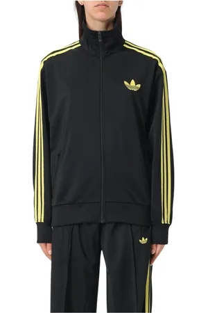 adidas Sweathshirts & Hoodies, Dame, Sort, XS, Sort Zip-Up Track Jacket