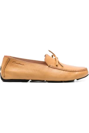 santoni Sko, Herre, Brun, 42 1/2 EU, Barbados Loafer i Havana-stil