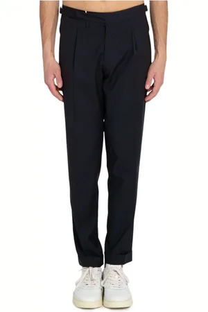 Briglia 1949 Bukser, Herre, Blå, M, Wool Pants Quartieri Zignone