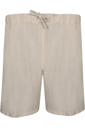 120% Lino Shorts, Herre, , XL, Linned, Sand Linen Bermuda Shorts