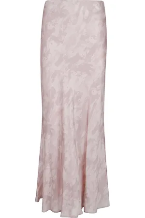Pinko Nederdel, Dame, Lyserød, L, Blomstret A-Line Nederdel