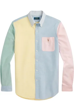 Ralph Lauren Skjorte, Herre, Flerfarvet, S, Bomuld, Multifarvet Bomuldsskjorte Regular Fit