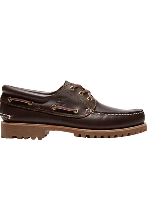 Timberland Sko, Herre, Brun, 41 1/2 EU, Læder, Ægte Bådesko Brun